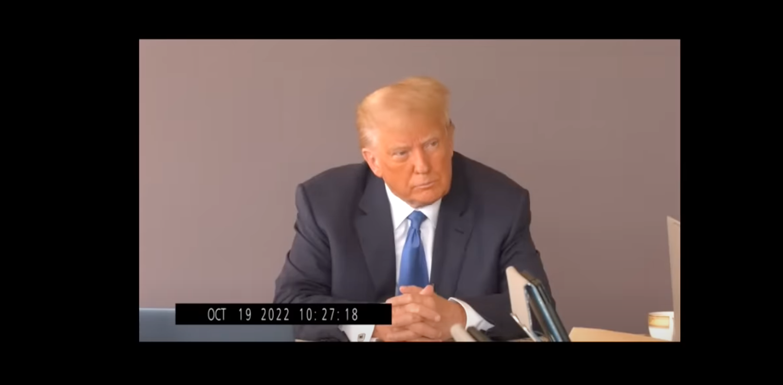 Donald J. Trump Deposition Youtube/Screenshot